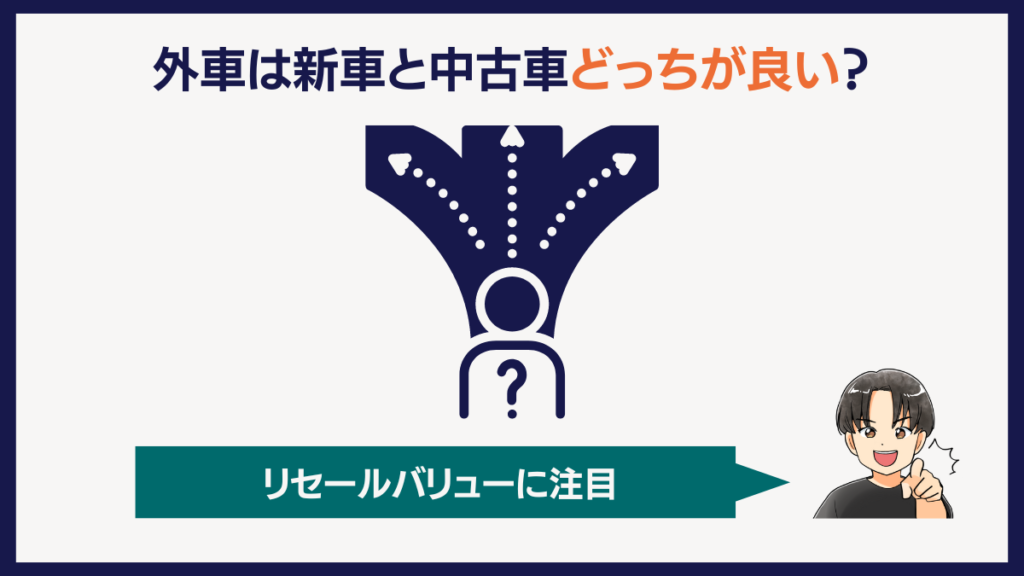 外車は新車と中古車どっちが良い？